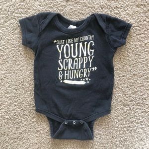 Hamilton the Musical Toddler/Baby Onesie